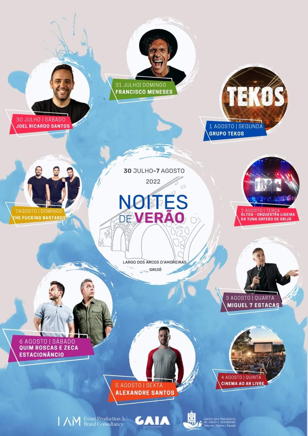 Cartaz das Noites de Grijó 