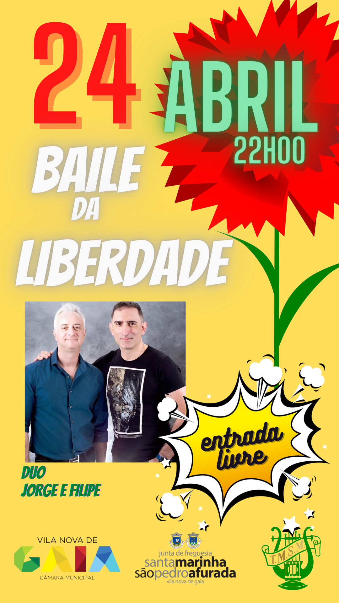 O Baile da Liberdade da Tuna Musical de Santa Marinha