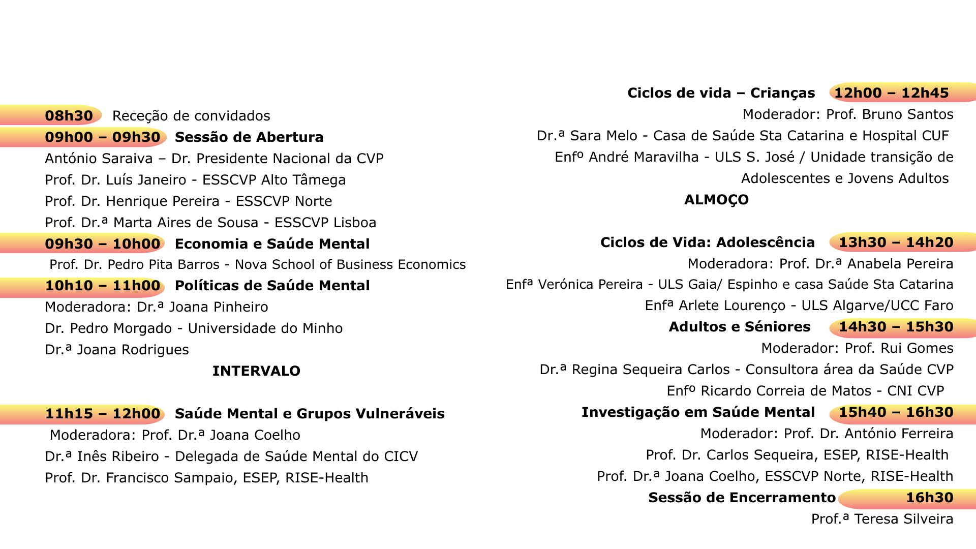 Cartaz do Evento