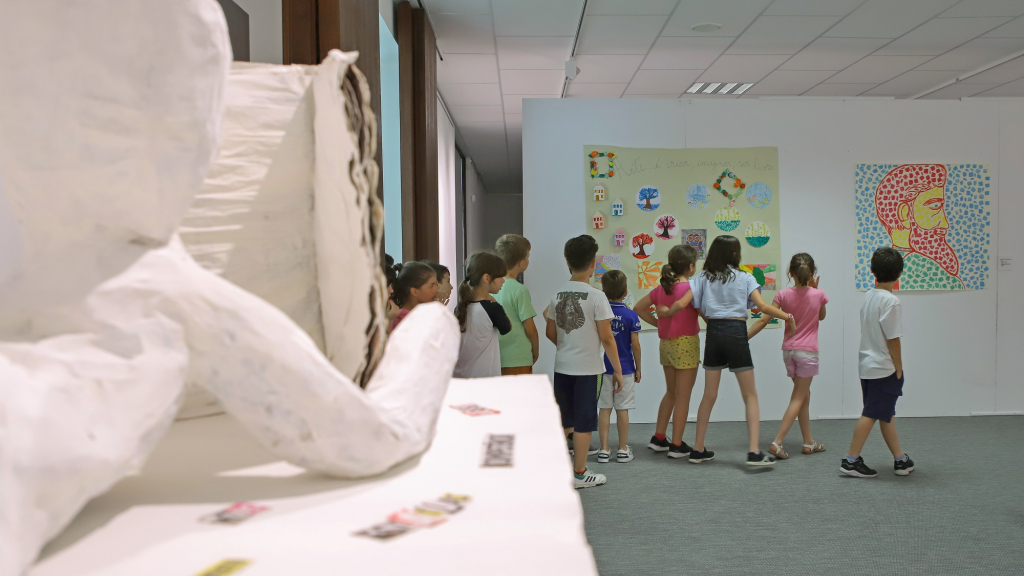 Exposição dos trabalhos