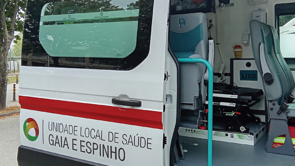 primeira ambulância elétrica da ULSGE