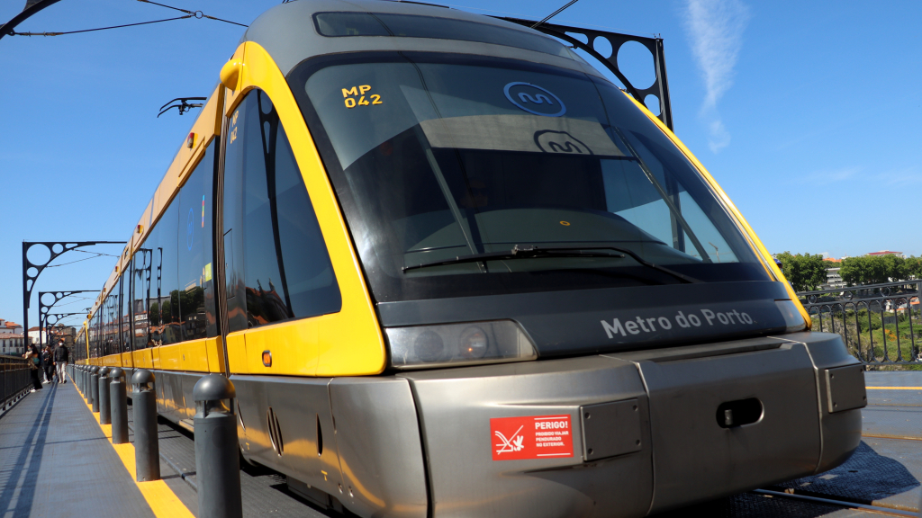 Metro do Porto na Ponte Luís I
