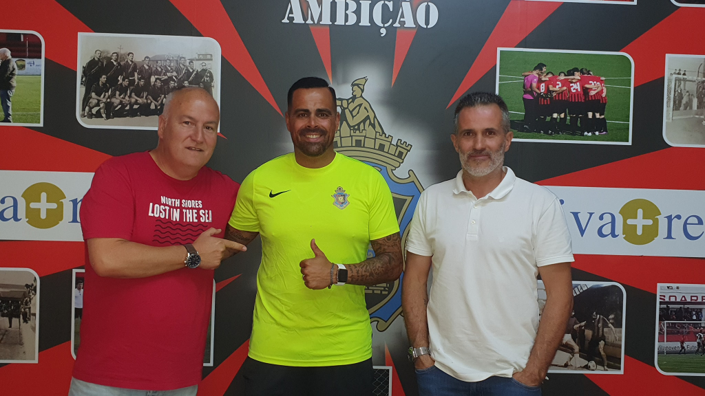 Humberto de regresso a Gaia (Foto VILA FC)