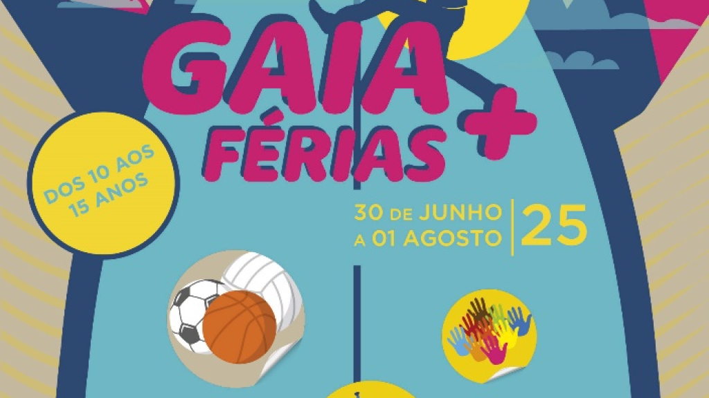 Cartaz Gaia Férias+