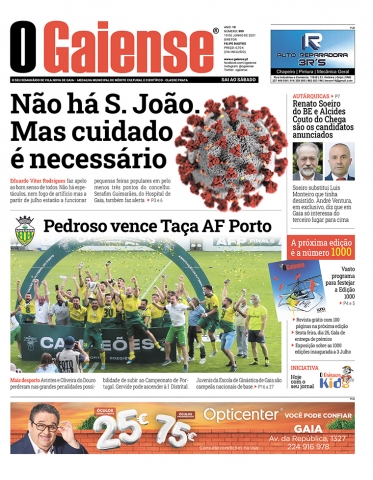 Capa edição nº 999