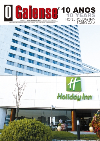 Capa da revista 10 anos Holiday Inn